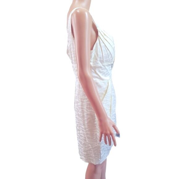 B. Darlin Jacquard Pleated Front Sleeveless Dress Size 13/14 - Picture 2 of 14